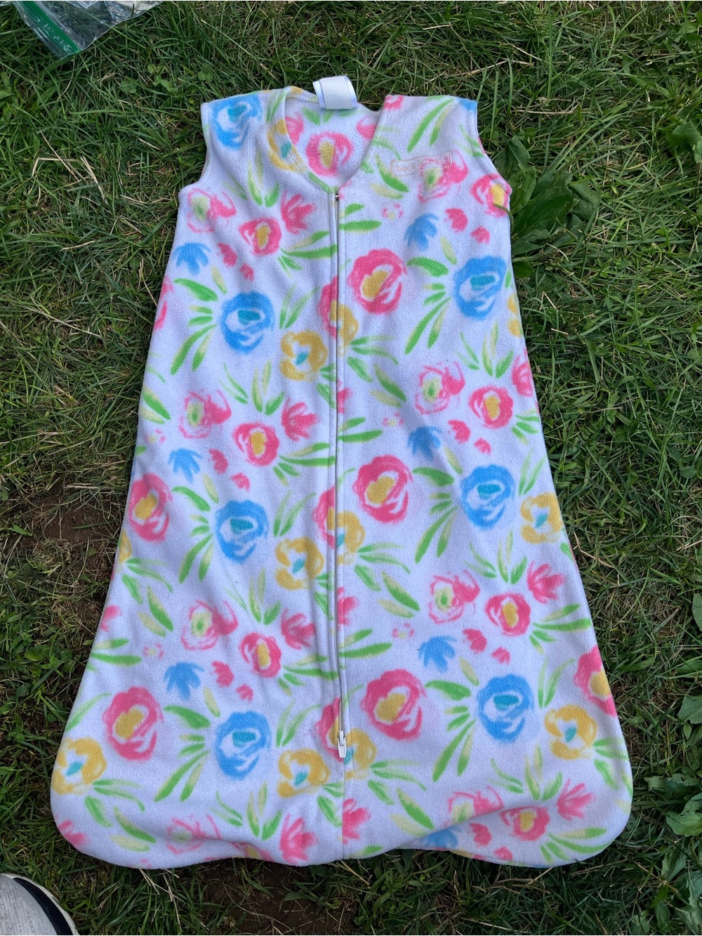 Halo Sleep Sack Floral Fleece Medium  6-12m